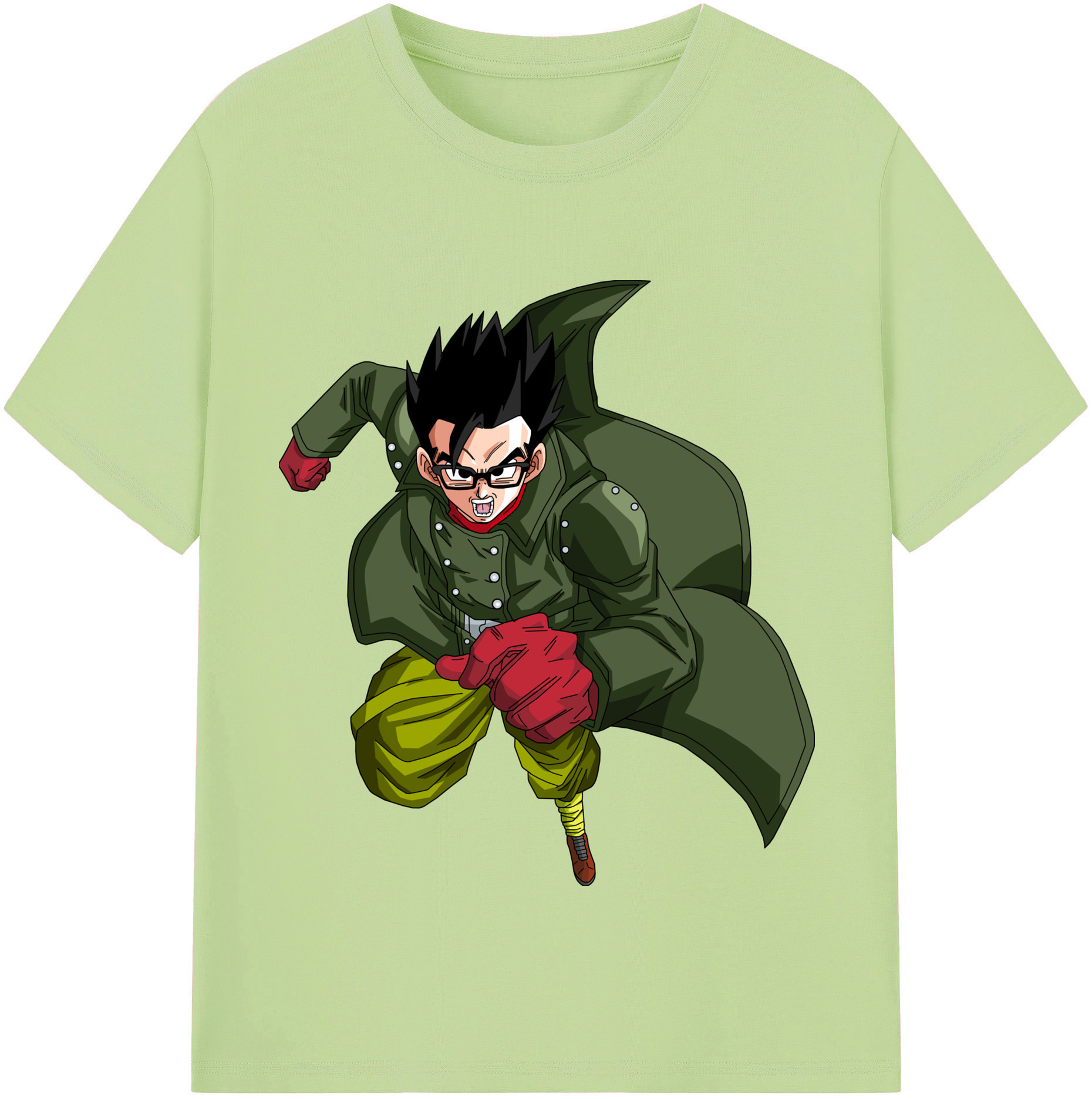 （画像用） ドラゴンボール 孫 悟飯（そんごはん）DRAGON BALL Son Gohan 綿100％半袖Tシャツ（フロントプリント）